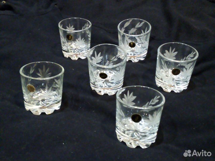 Хрустальные стопки