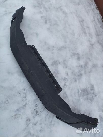 Юбка переднего бампера Фольксваген Тигуан 2