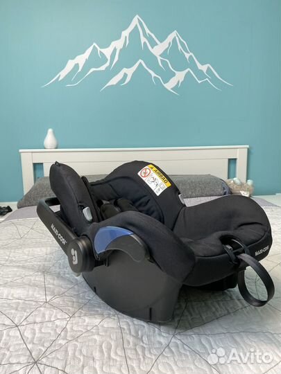 Автолюлька maxi cosi citi с адаптером