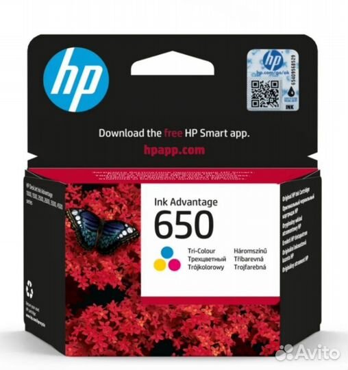 Картридж hp 650
