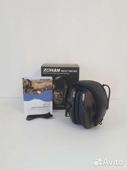 Активные наушники для стрельбы zohan
