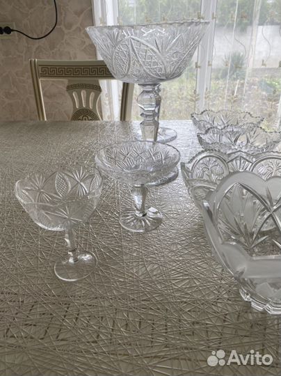 Посуда хрусталь