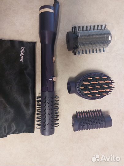 Фен щетка вращающаяся babyliss