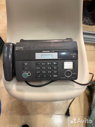 Телефон факс panasonic kx-ft 982