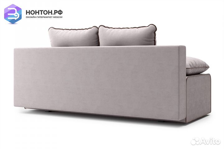 Диван еврокнижка Лестер бежевый