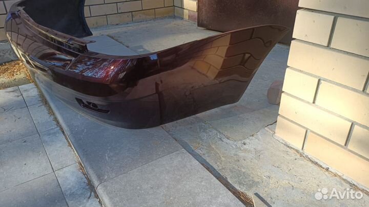 Задний бампер на лада приора
