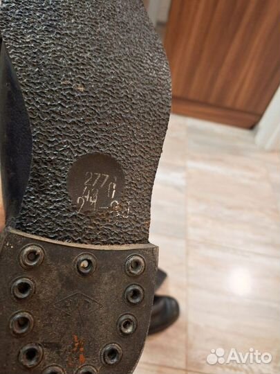 Сапоги кожаные, яловые новые