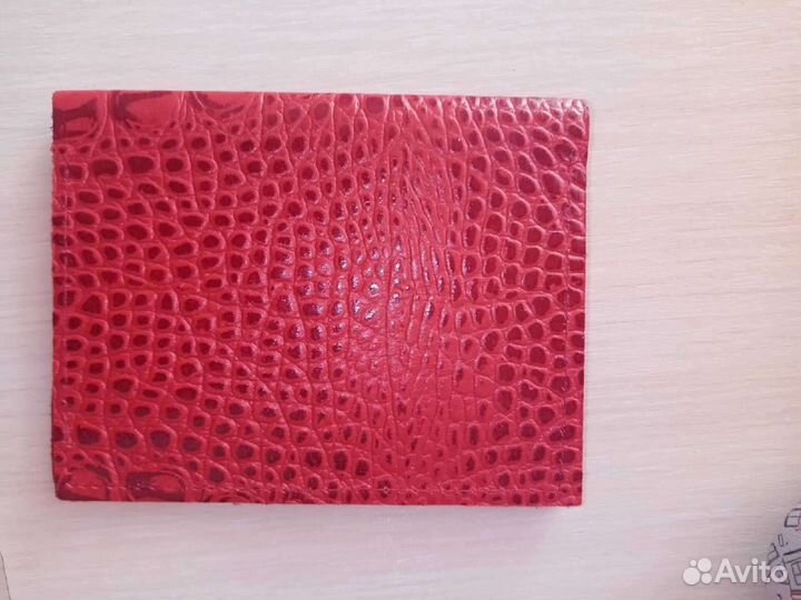 Кожаная обложка для водительского