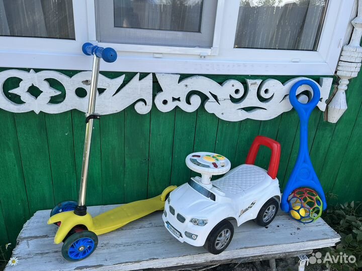 Машинка каталка, самокат