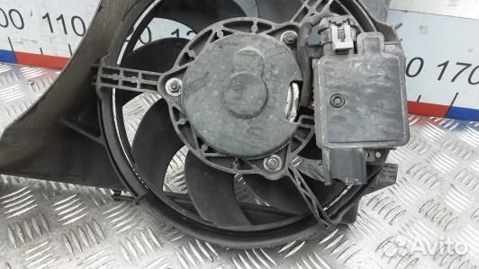 Вентилятор радиатора ford transit 7 (ADN28KE01)
