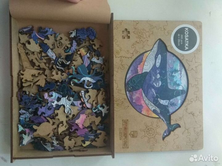 Деревянный пазл steneford касатка