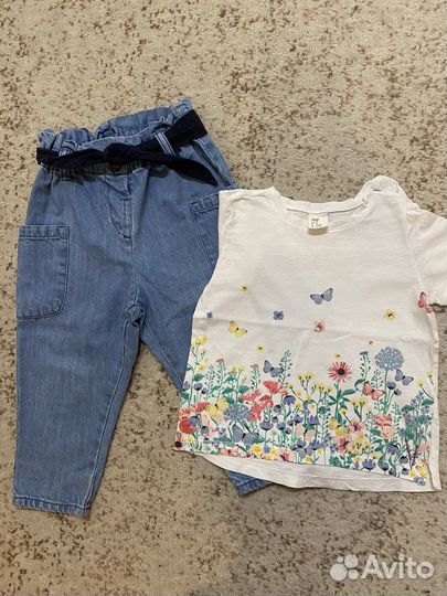 Вещи на девочку размер 86 см