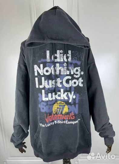 Худи Vetements I Got Lucky (premium)