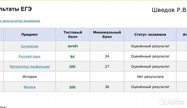 Репетитор по математике и физике. огэ/егэ