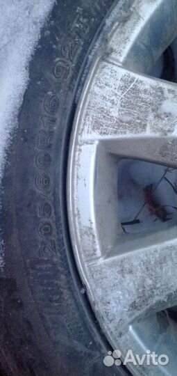 Зимняя резина с дисками р16