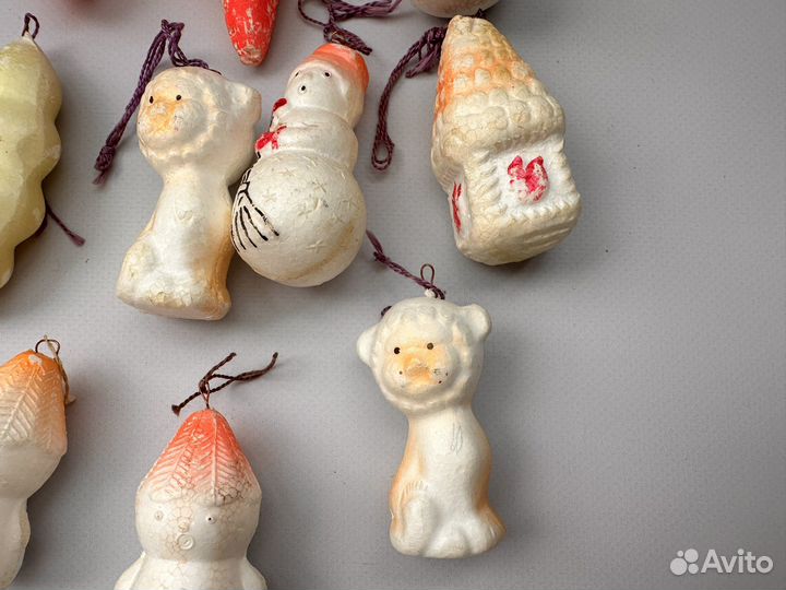 Елочные игрушки СССР