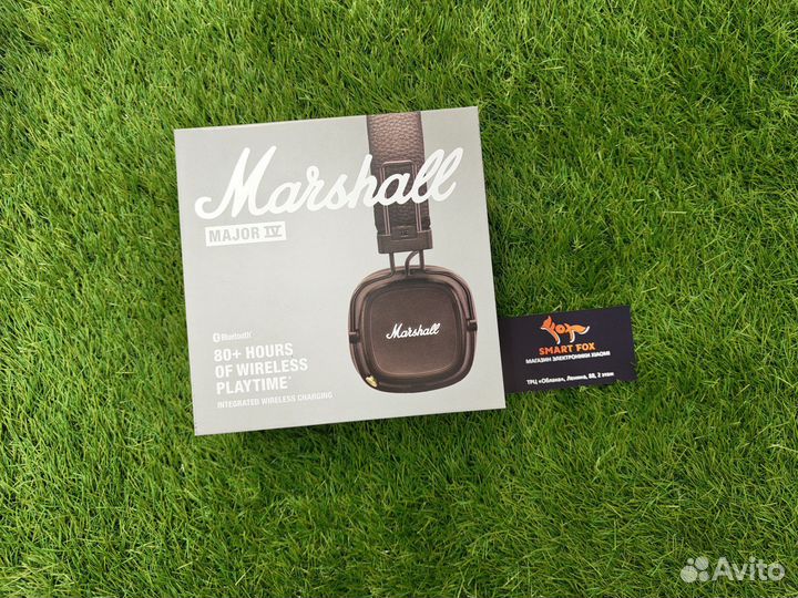 Оригинальные Marshall Major IV Коричневые