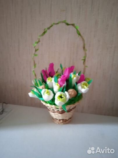 Сладкие букеты из конфет