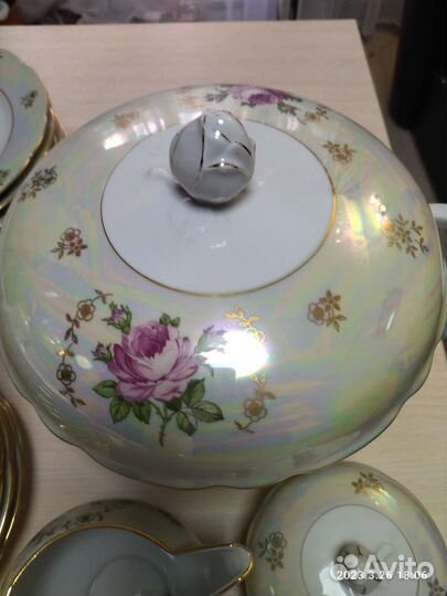 Столовый сервиз Роза гдр