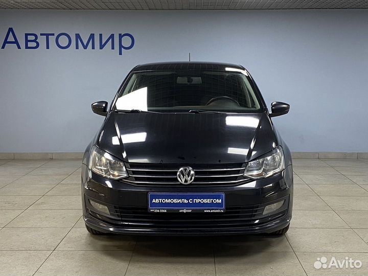 Volkswagen Polo 1.6 AT, 2019, 138 857 км