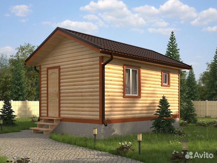 Костерёво-Хорошие маленькие мобильные готовые бани