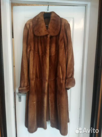 Шуба норковая 48 50 бу