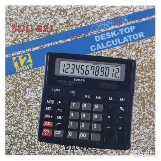 Калькулятор SDC-821