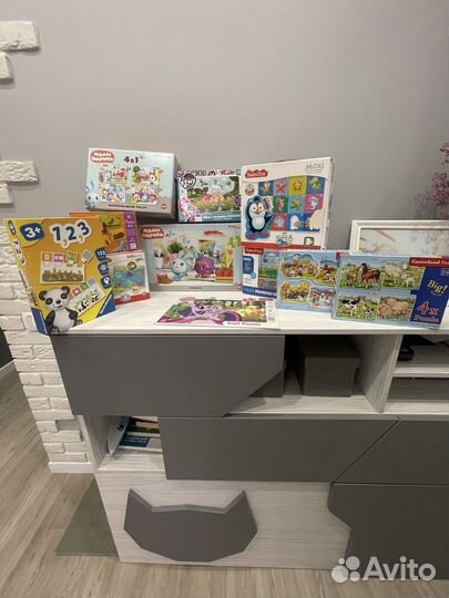 Пазлы для детей 3+