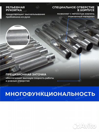 Набор пробойников для кожи