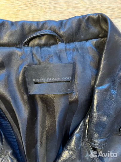Кожаная куртка diesel