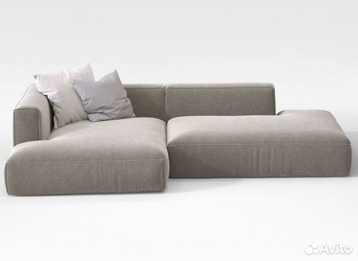 Угловой диван выкатная еврокнижка Hoyte