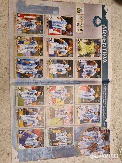 Альбом наклеек Panini Дорога к чемпионату мира