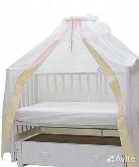 Балдахин в кроватку с держателем