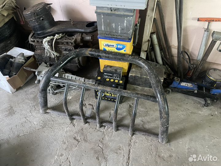 Кенгурятник на chevrolet ниву