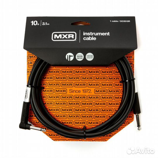 Кабель инструментальный, прямой Dunlop dcis10R MXR