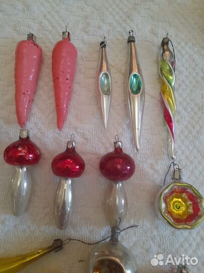 Елочные игрушки СССР