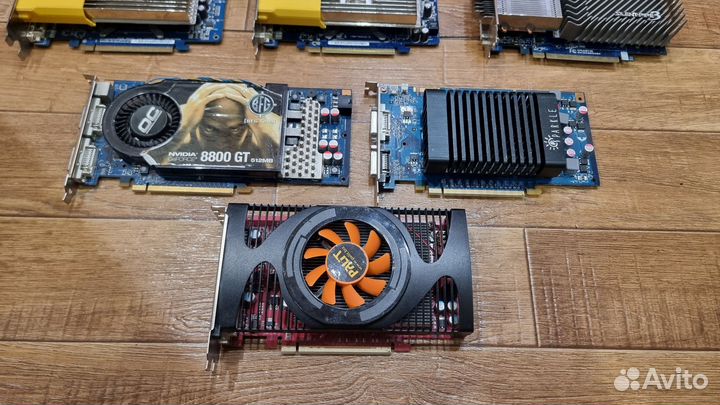 Видеокарты PCI