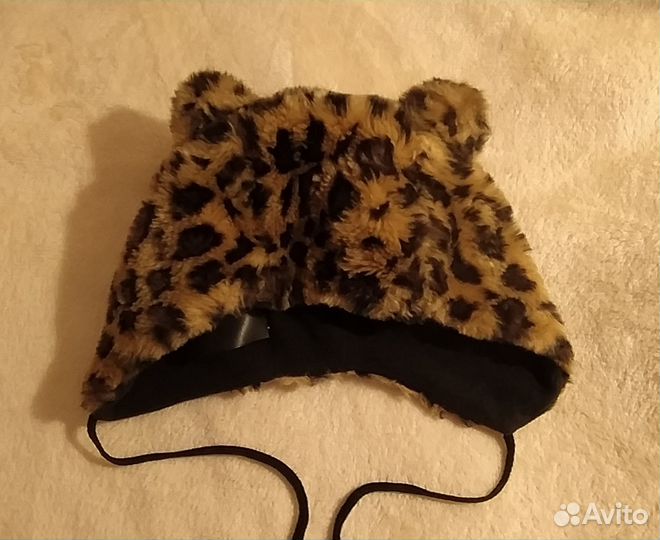 Шапка меховая H&M детская для девочки