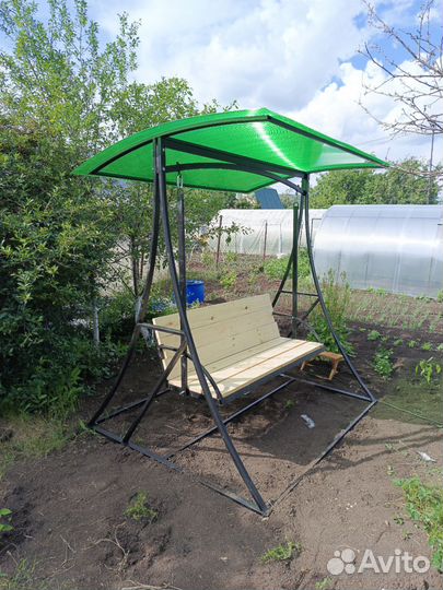 Садовые качели подвесные