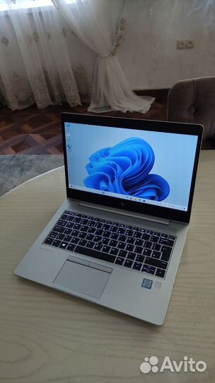 Hp Elitebook i5 8350 16gb ram ssd 256gb ips