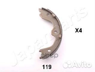 GF-119AF Колодки ст.торм. infiniti EX 37 08- GF