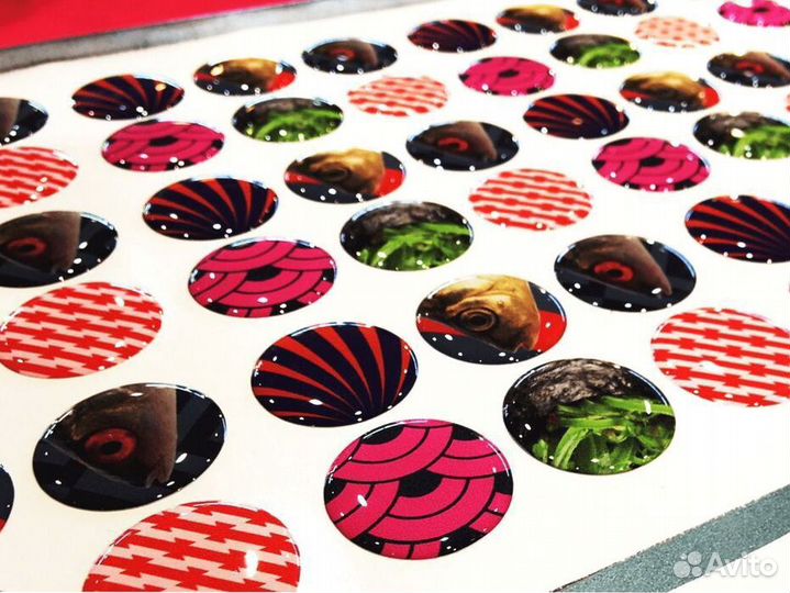 3D стикеры в розницу и оптом