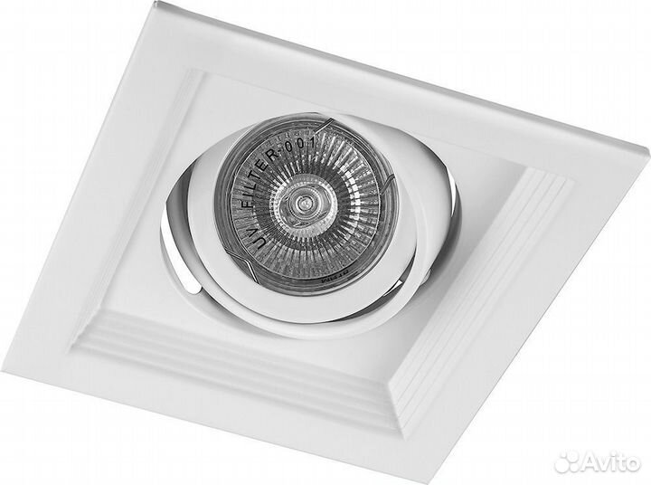 Светильник встраиваемый под лампу G5.3 DLT201