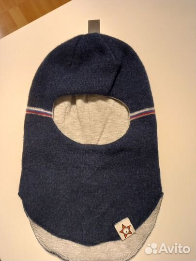 Шапка шлем для мальчика зима 52