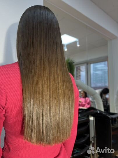 Выпрямление/тонирование/полировка волос