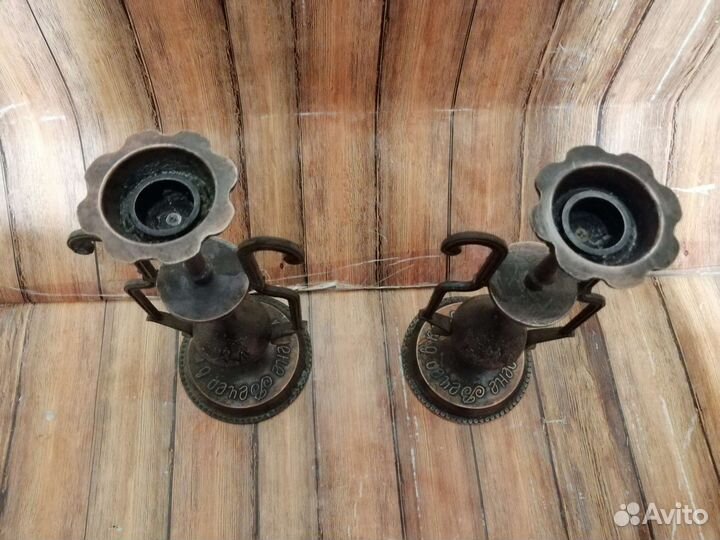 Подсвечники Вечер в казачьем курене, СССР