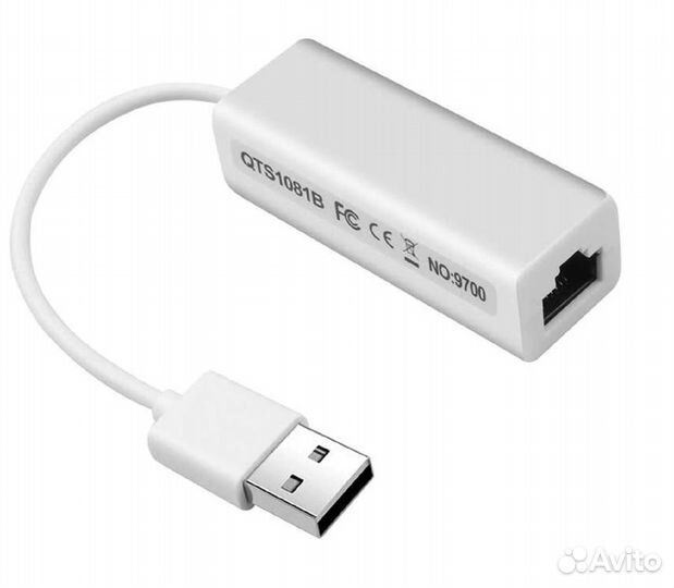 Сетевой адаптер переходник USB 2.0 - LAN RJ-45