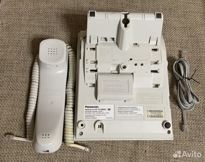 Проводной телефон panasonic