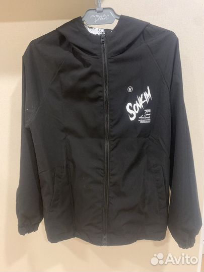 Двухсторонняя куртка ветровка