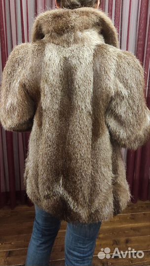 Полушубок нутрия, женский, 42-44р